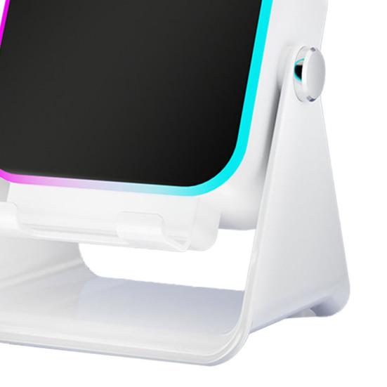 Yousheng 5-in-1 Auto-Sensing Bluetooth-compatible Speaker with Adjustable Phone Holder High-fidelity Stereo Speaker for IPhone Ambient Light Speaker