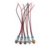 5 szt. Wodoodporne żarówki LED kontrolne | 5 uniwersalnych kolorów | 6mm DC12-24V |