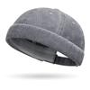 Spring and autumn new washed cotton melon fur hat couple street hip hop soft top Tang hat men's and women's versatile landlord hat