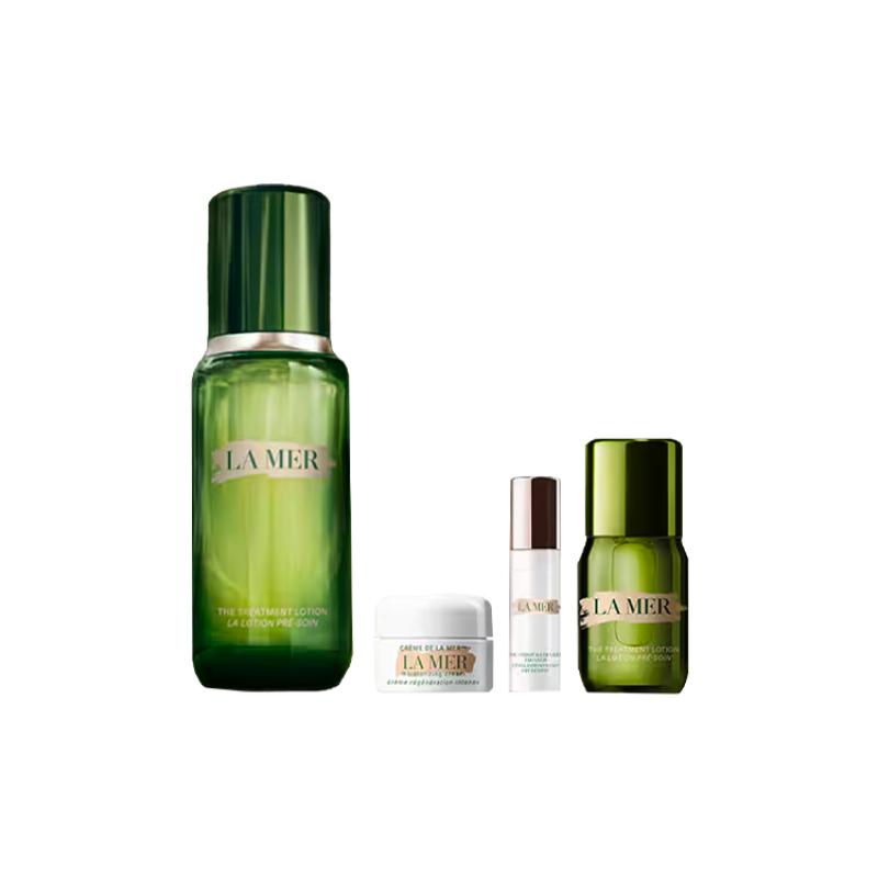 

HAILANZHIMI Essence Water Hydrating Lotion Skincare Sets Water 100ml + 15ml + Cream 3.5ml + Milk 5ml Gentle