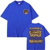 Beste kjente Kanye West The College Dropout Grafikk T-skjorte Unisex WoUnisex Hip Hop Rap Vintage T-skjorter Unisex Casual T-skjorte Unisex