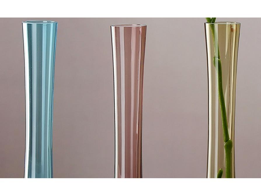 Elegant Glass Vase for Desktop Flower Arrangements - Creative Home Decor Ornament