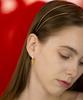 Begins Larin Double Wire Gold Crown Headband