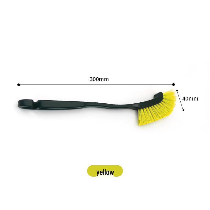 

Multi-Purpose Car Wheel & Tire Brush with Soft and Hard Bristles