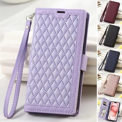 Étui à rabat en cuir pour Samsung Galaxy A16 A36 A56 A26 A06 A15 A35 A55 A14 A34 A54 A13 A33 A53 A05 A25 A24 A52 Portefeuille Housse de téléphone