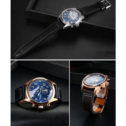 HEYOZURY IWC Strap, 20mm/21mm, Cowhide Leather Watch Band, Original IWC Pilot Series Mark XVIII IW327004/377714/387903/377709, Includes Replacement To