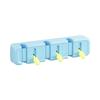 Toggle Switch Cable Holder Clip 3 Slots Self-adhesive Home Office Desk Phone Charging Data Cord Organizer Keeper Power Wire Management Clip