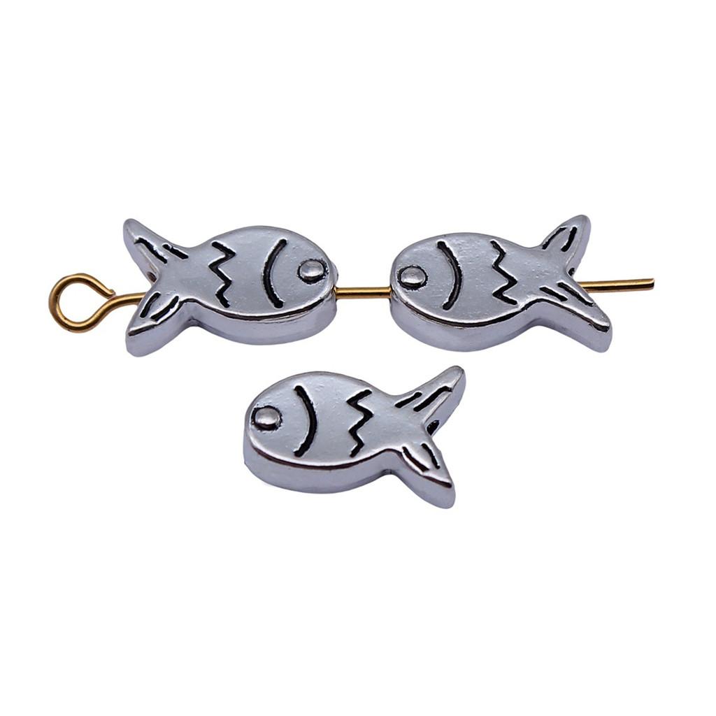 Small Hole Spacer Beads Minimalist Animal Charms For Pet Jewelry Components