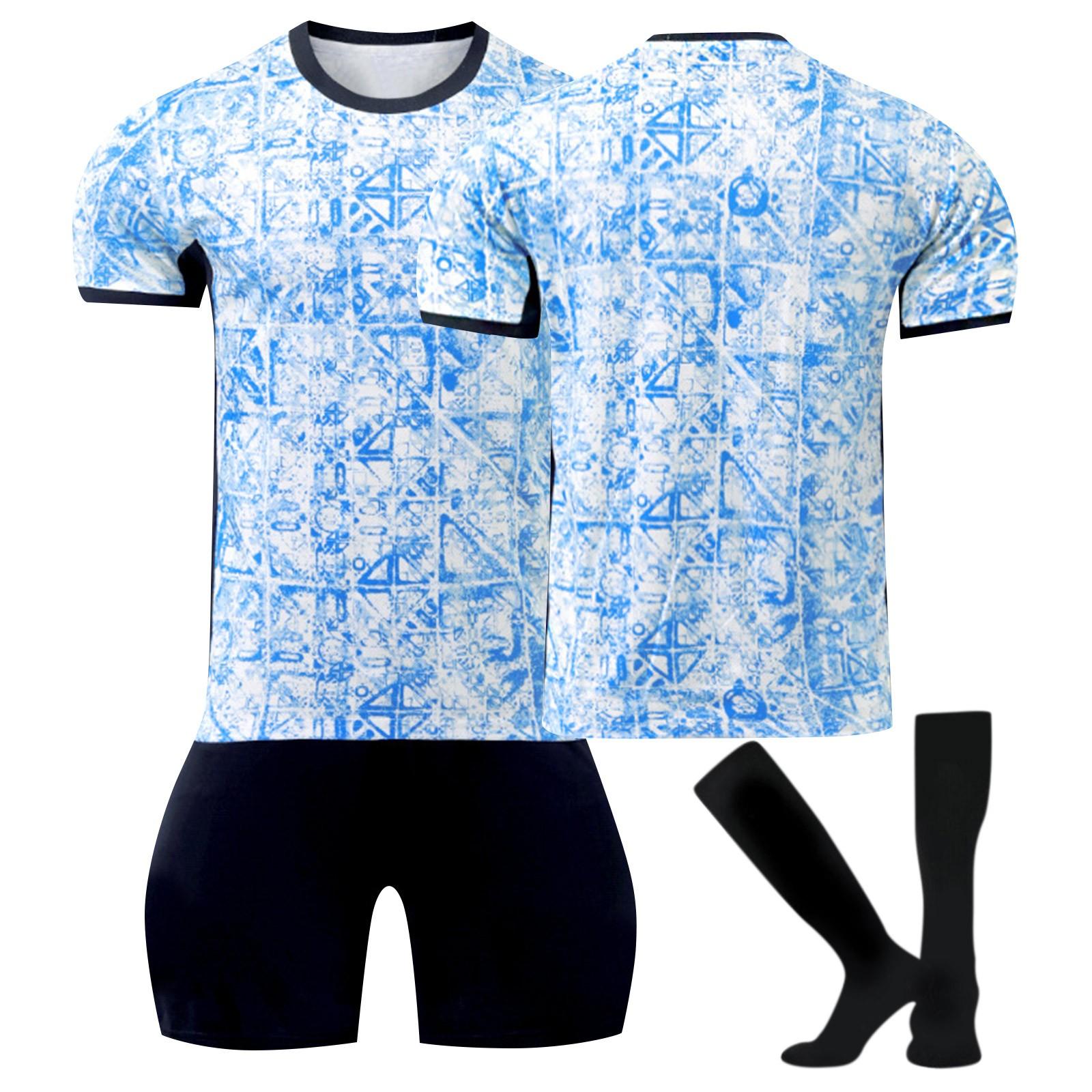 

2425 Футболки для выезда, комплект спортивной команды, комплект футбольного тренировочного костюма 24