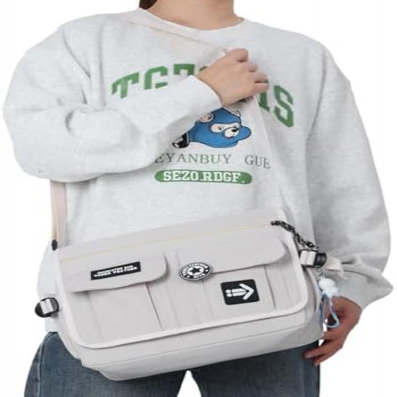 Jywmsc 2025 Nowa Urocza Torebka Crossbody Unisex Casualowa Torba na Ramię Słodki Szkolny Styl Prezent