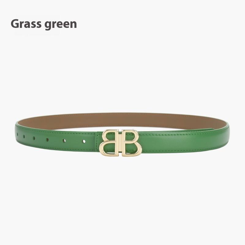 

Ремень женский простой универсальный модный джинсовый декоративный персонализированный кожаный ремень 105cm