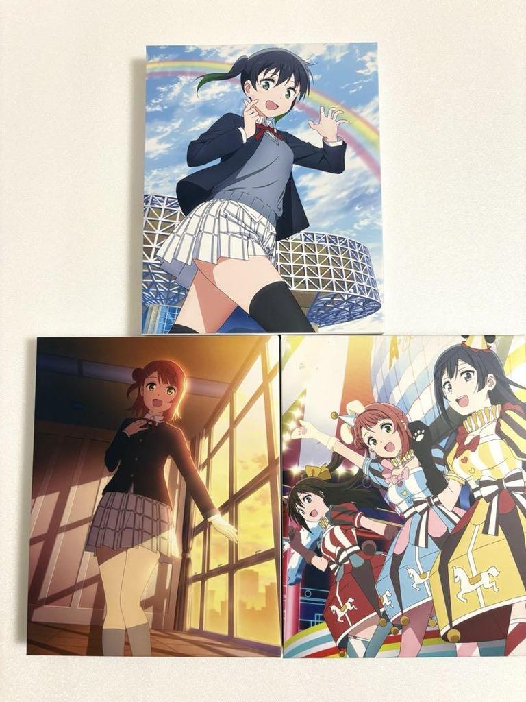[USED] Nijigasaki High School Idol Club Blu-ray Volumes 1, 4, and 6