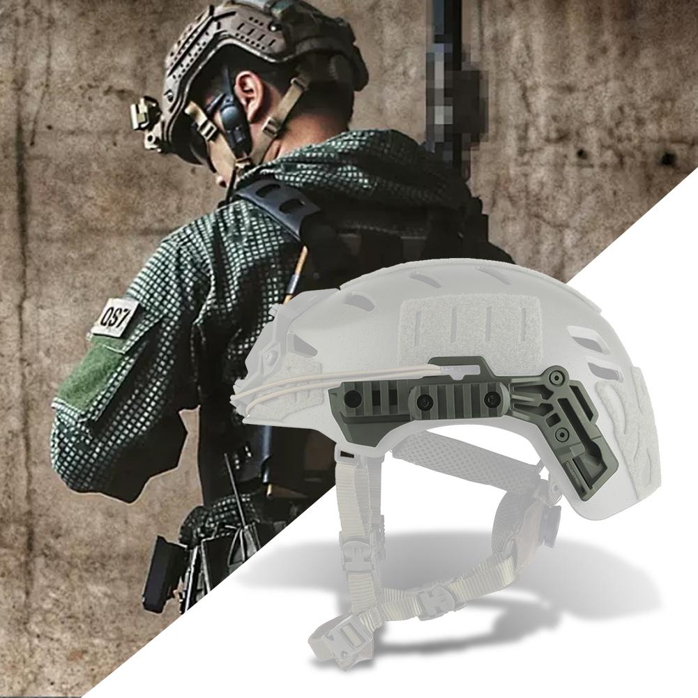 ARC Helmhalterungsschiene Professionelle Kampfhelm-Seitenmontageschiene Helmführungsschienenadapter für Wendy-Helmzubehör