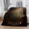 3D Game D-Destiny 2  Printed Blanket Picnic Blankets Warm Blanket Soft and Comfortable Blanket Home Travel Birthday Gift