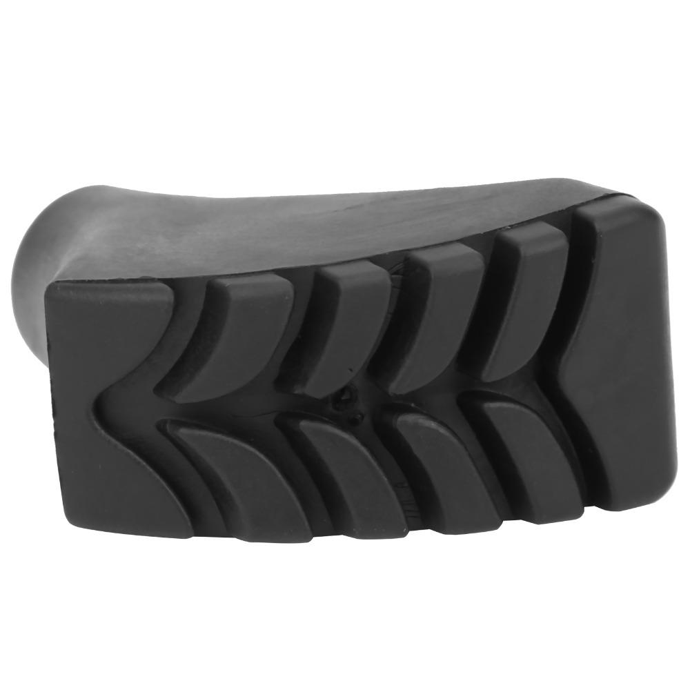 10 Stuks Zwarte Wandelstok Tip Rubber Wandelstokken Schoen Tips Wandelstok Pad Zand Modder Terrein