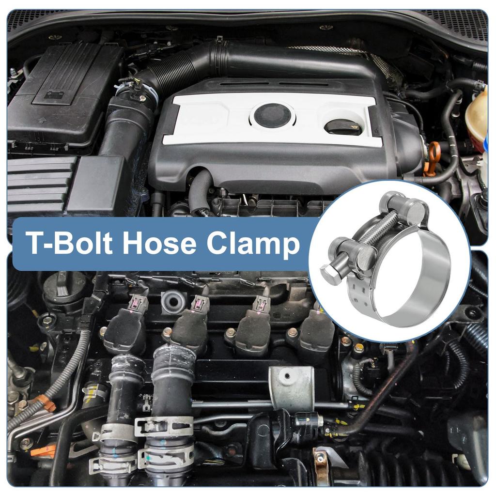 PATIKIL Hose Band, 1.6 - 1.7 inches (40 - 43 mm), Hose Clamp, 304