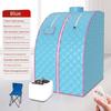 Household Portable Steam Sauna Kit Portable Folding Sweat Steamer Whole Body Steam Cycle Sauna Bath Box