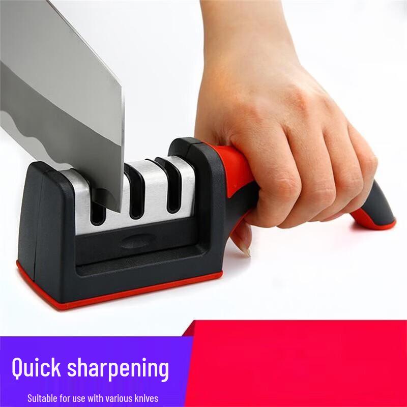 Yu Wei Kang 3-Stage Manual Kitchen Knife Sharpener