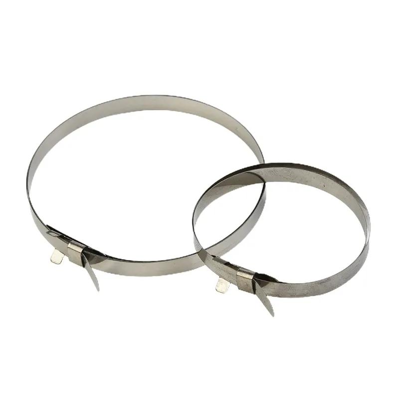 20pcs Boot Clamp Include Stainless Steel 10X-Short Bands + 10X-Large Bands For Auto / ATV CV  Joint Axle&CV Boot Clamps Kit