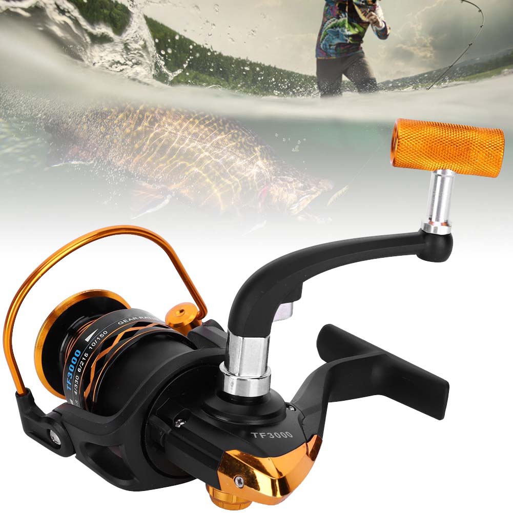 All Metal Spool Folding Rocker Arm Saltwater Spinning Wheel Fishing Reel Accessory ToolTF3000