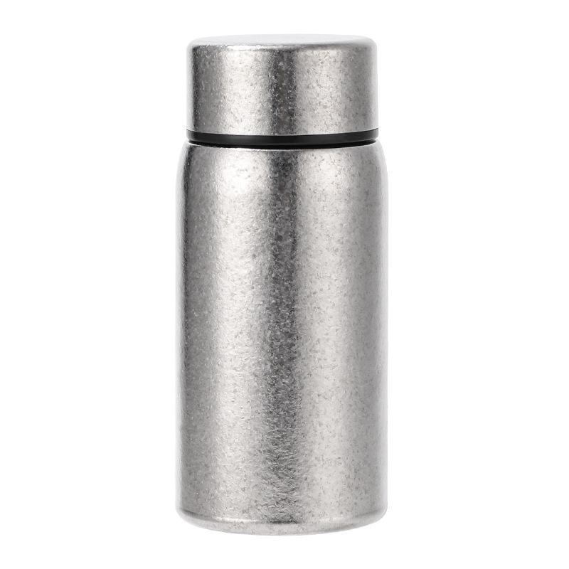Tazza Termica Mini in Titanio Portatile di Alta Gamma per Donne - Elegante, Compatta, Tazza da Tè per Esterni