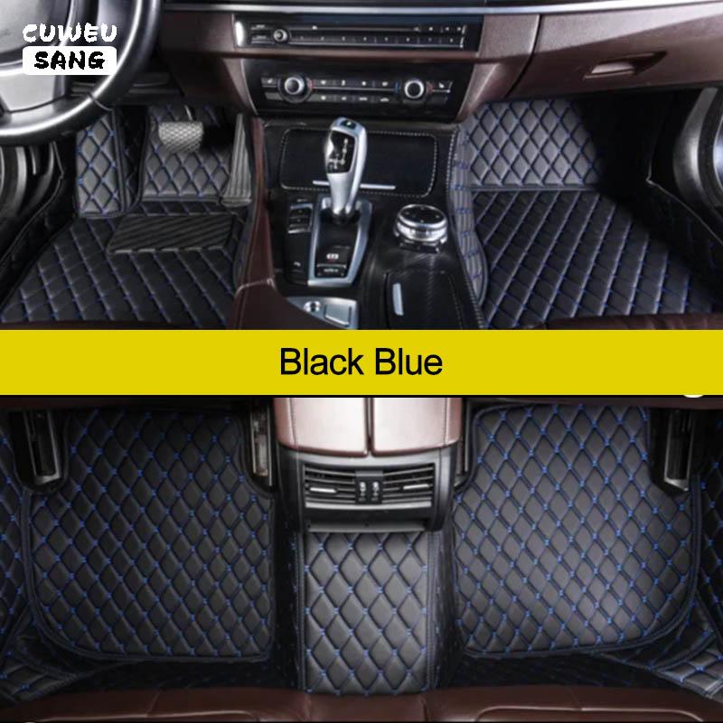 CUWEUSANG Custom Car Floor Mats For Mercedes Benz S-CLASS W221 W222 W223 Z223 V223 2005-2023 Auto Carpets Foot Coche Accessorie UO4