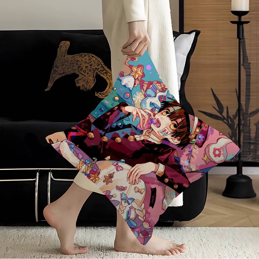 Jibaku Shounen Hanako Kun Anime Pillow Gift Home Office Decoration Bedroom Sofa Car Cushion Cover Case 45x45