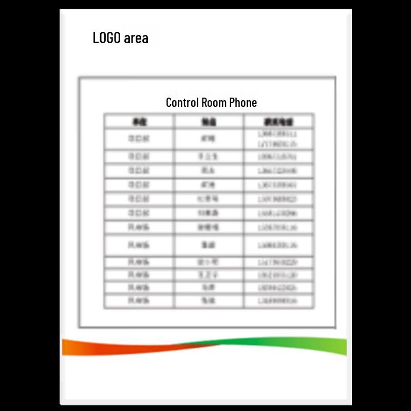 HUATAI Power Safety Sign