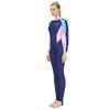 2026 New Long sleeved long pants diving suit women's sun protection one-piece surfing suit plus size jellyfish diving swimsuit