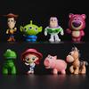 Set of 8 Toy Story Figures Featuring Buzz Strawberry and Disney Pixar Miniature Capsule Toy Figures and Collectible Perfect As a Gift for a Entryway