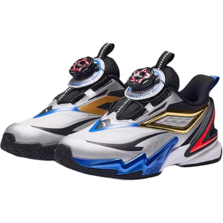 Anta Kids Fly Knight 5.0 Comfortable Versatile Test Exam Non-Slip Wear-Resistant Low-Top Running Shoes Kids Running Shoes 312449961-1