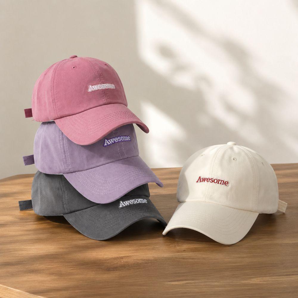Sun Protection Washed Baseball Cap Cotton Blend Fabric Sun Hat Outdoor Sports Cap  Outdoor Sports