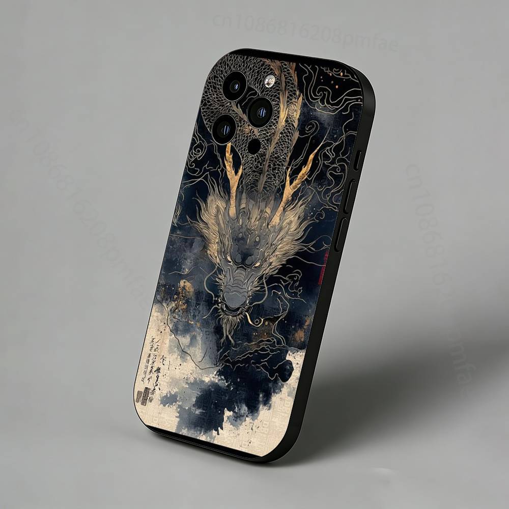 B-Black Myth Wukong Phone Case for iPhone 17 Air 16 Pro Max 16e 15 Plus 14 13 Mini 12 11  Back Cover