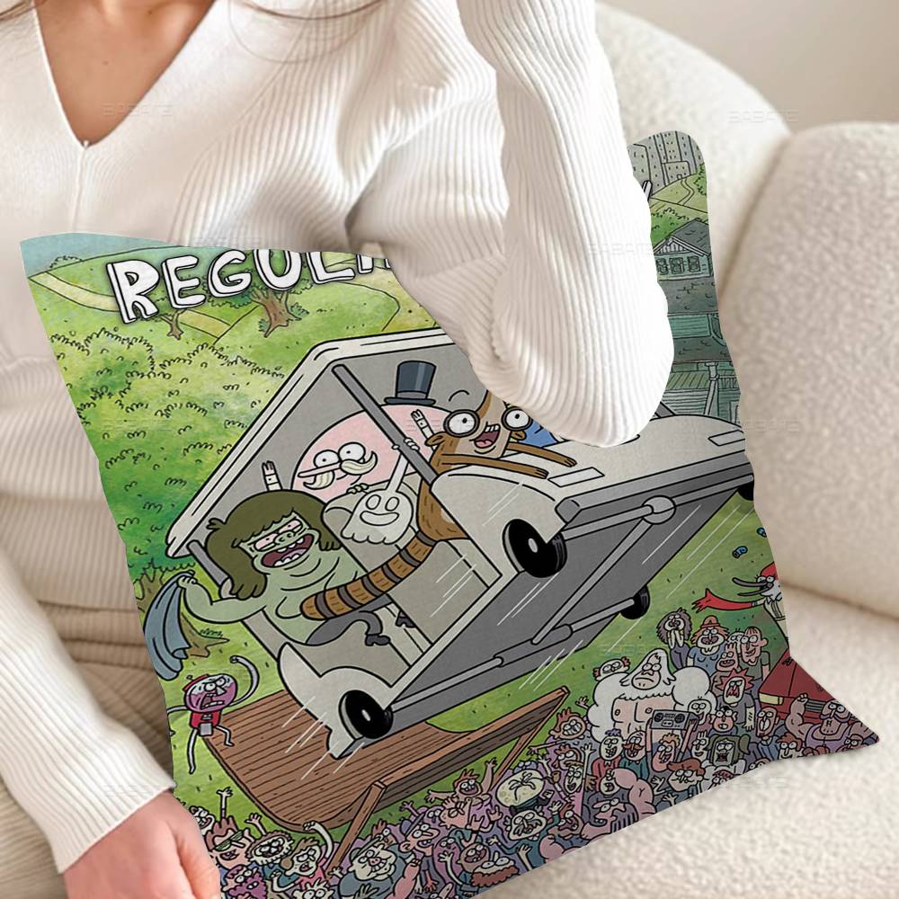 R-Regular S-Show Personalized Pillow Dust Cover Bedroom Kids Party Decoration Pillowcase Birthday Children Gift