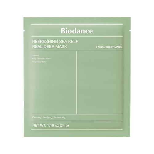 

Biodance Real Deep Mask 4 Sheets (Collagen, Seranol, Vita, Sea Kelp) Sea Kelp Real Deep Mask 4 sheets