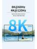 8K HDMI 2.1 KVM Switch: 2x1 USB3.0, Hotkey, Mouse & Keyboard Support