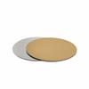 Decora - 0932505 - Coupled Placemats, Gold/silver,, Cardboard, Gold/silver, 28 Cm