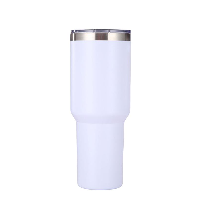 Creative Office Water Cup Handy Car Straight Cup Student Water Cup Straight Cup Steel Thermos Cup Durable Durable 40oz