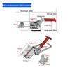 30 Stainless Steel Quick Release Adjustable Toggle Latch Lock Clip Box Buckle