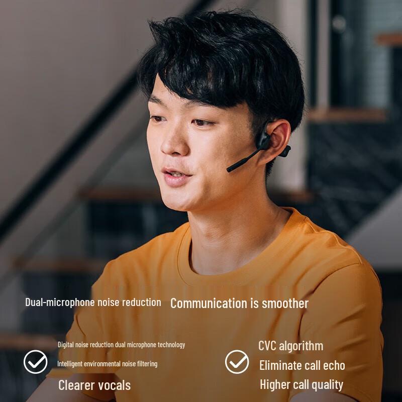 Shokz OpenComm C102 Bone Conduction Bluetooth Headset