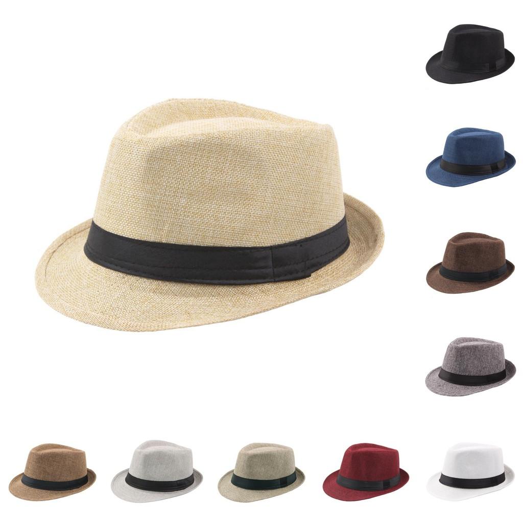 Versatile And Trendy Jazz Hat In Multiple Colors For Spring And Summer Outdoor Activities