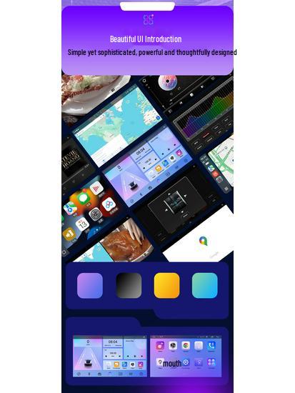 9-inch Android Car GPS Navigation Screen - Cross-border Special Edition