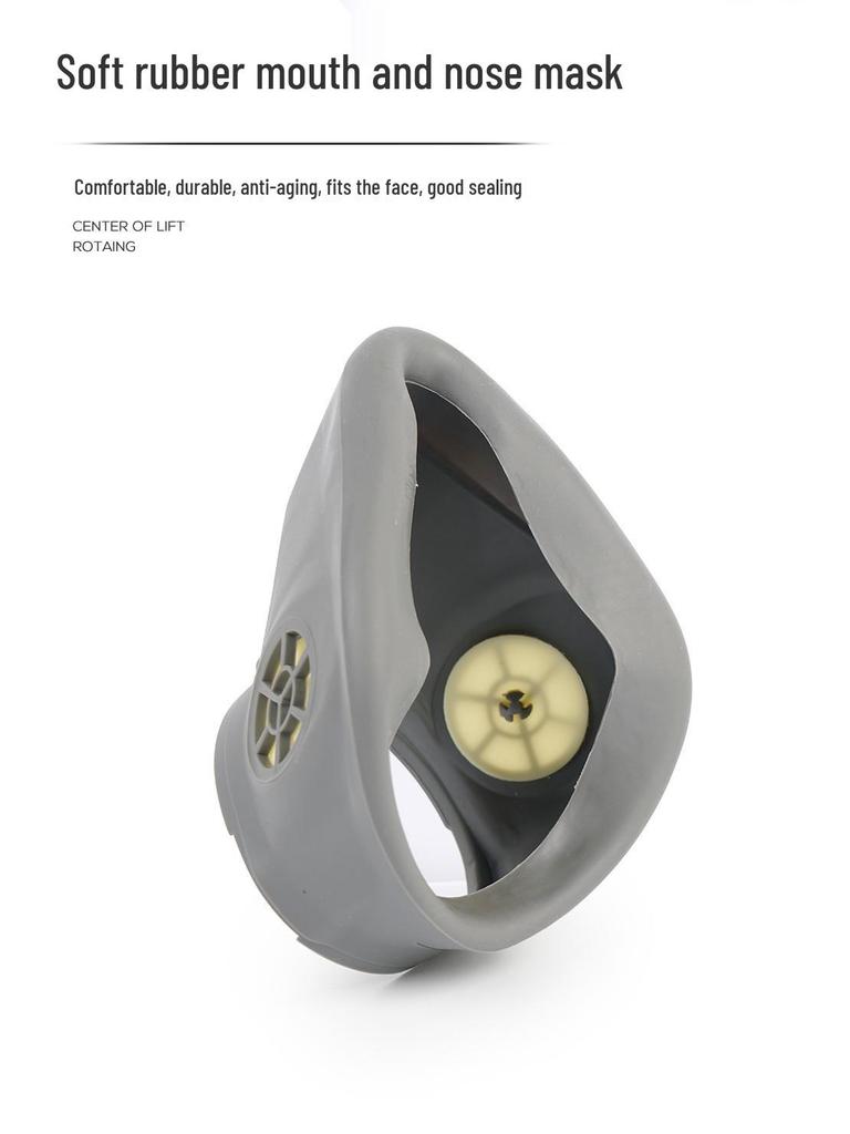 6800 Stijl Beschermend Gasmasker voor Spuitverf, Pesticiden, Chemicaliën, Decoratie en Formaldehyde