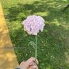 Buquê de Flores de Lã Tricotado à Mão: Ornamento de Rosa, Lírio, Girassol Presente