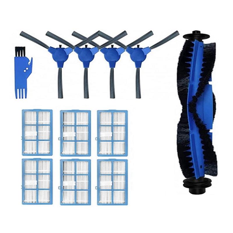 

A65T-12Pcs For Proscenic 850T Robot Vacuum Cleaners Accessories Replacement Cleaning Brush Roller Brush Filters Side Brushes