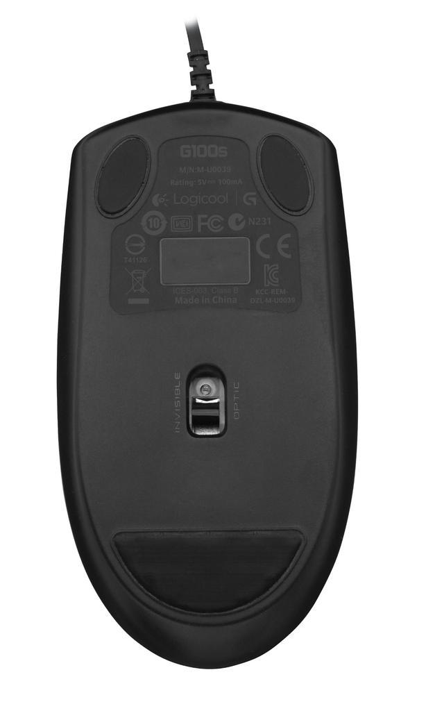 LOGICOOL Optical Gaming Mouse G100s