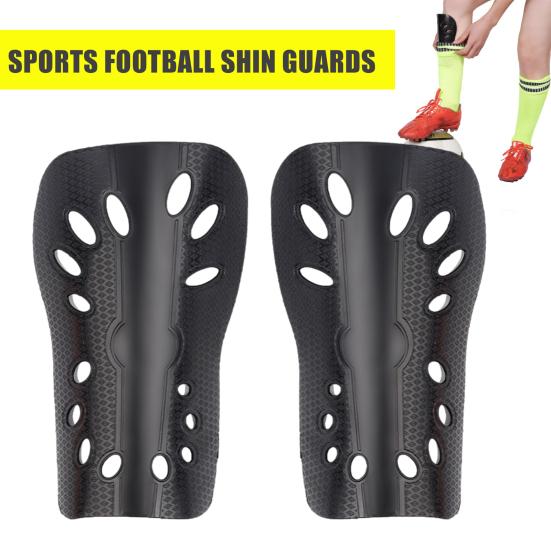 1 Pair Soccer Shin Guard Lightweight Breathable Calf Protective Gear Shin Guard Sleeves Ergonomic Protective Soccer Equipment
