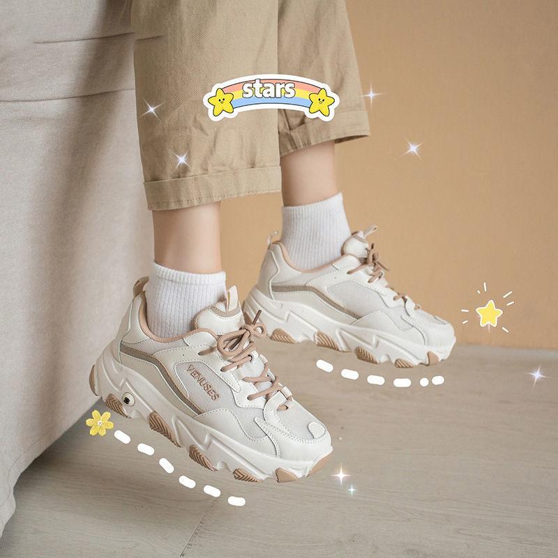 Summer female versatile thick bottom spring summer student new sports through