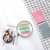 8-Cavity Silicone Crayon Molds Cake Mould DIY Baking Moulds 3D Stick Semi-cylindrical Shaped for Baking Chocolate Mousse