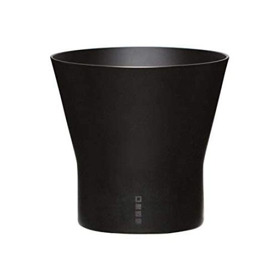 Wired Beans Eternal Rocks in a Japanese Cedar Box Glass, 270ml, (Black Matte)